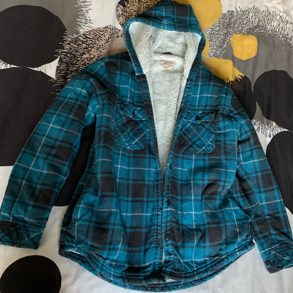 Comfy button down flannel